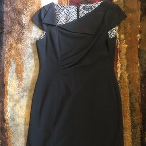 Tahari black dress